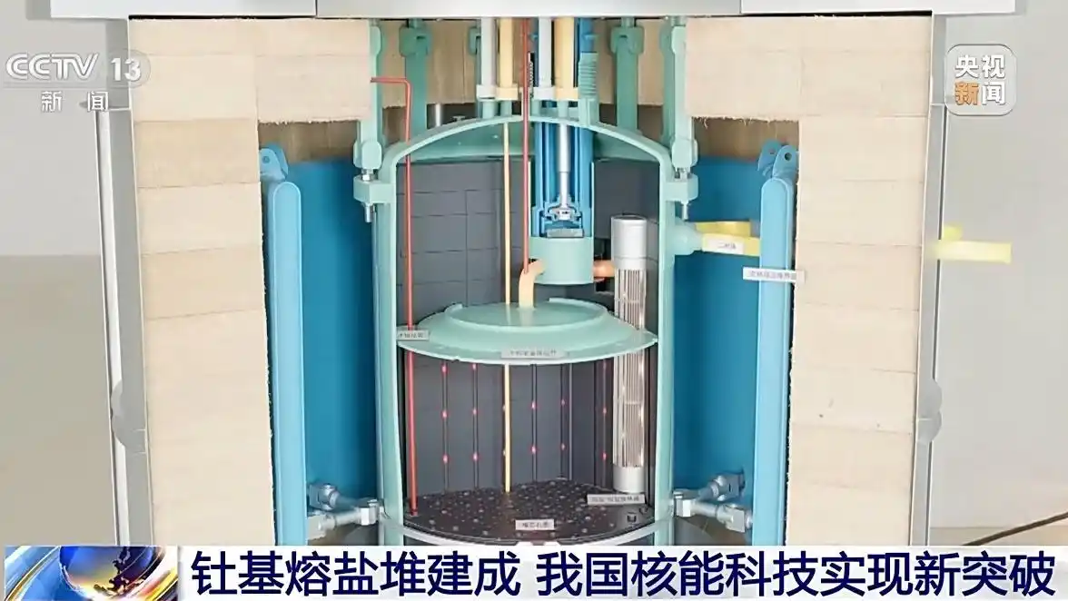 中国核能科技新突破_世界唯一!中国核能科技实现新突破_钍基熔盐实验堆