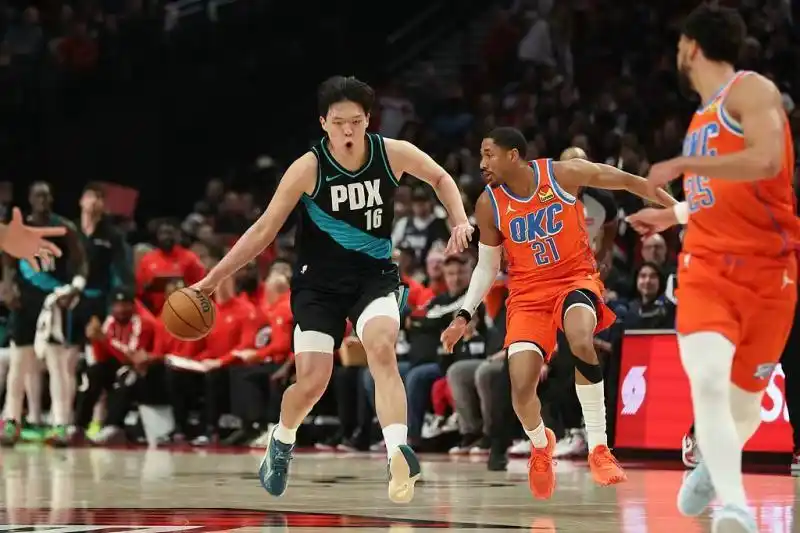 NBA|杨瀚森出场4分钟1篮板 开拓者不敌雷霆