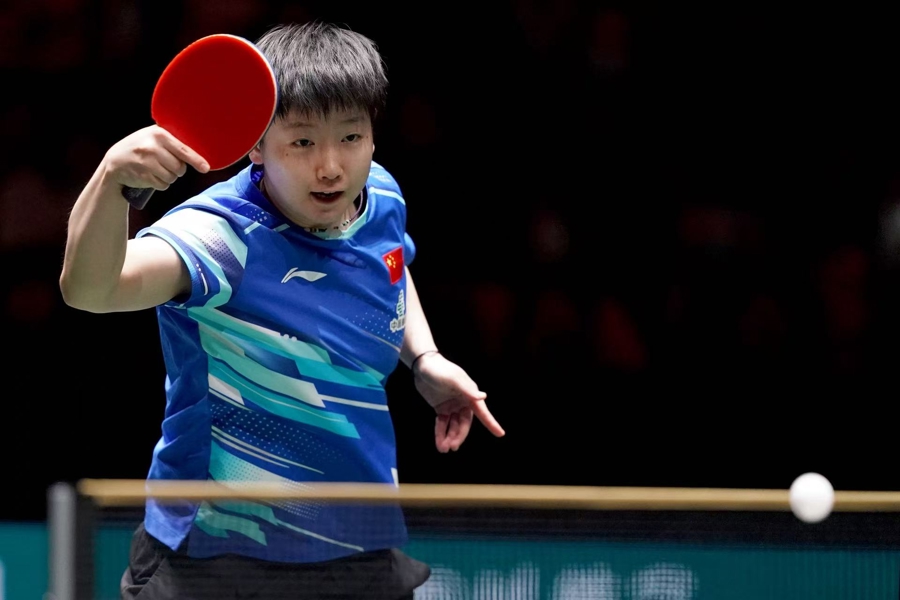 2025国际乒联混合团体世界杯中国队8比4战胜德国队孙颖莎王楚钦表现分析_组图:王楚钦单打输球双打取分 中国队8-4德国七连胜_混合团体赛制特点及中国乒乓球队备战策略