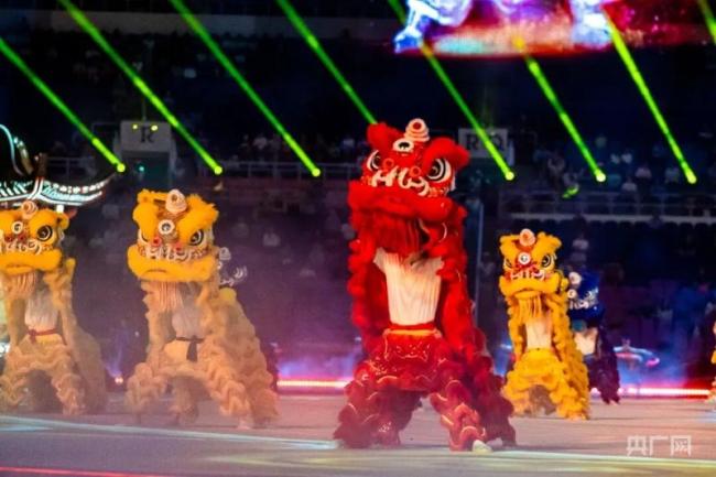 全运会开幕式是懂中式美学的 简约精彩湾区情