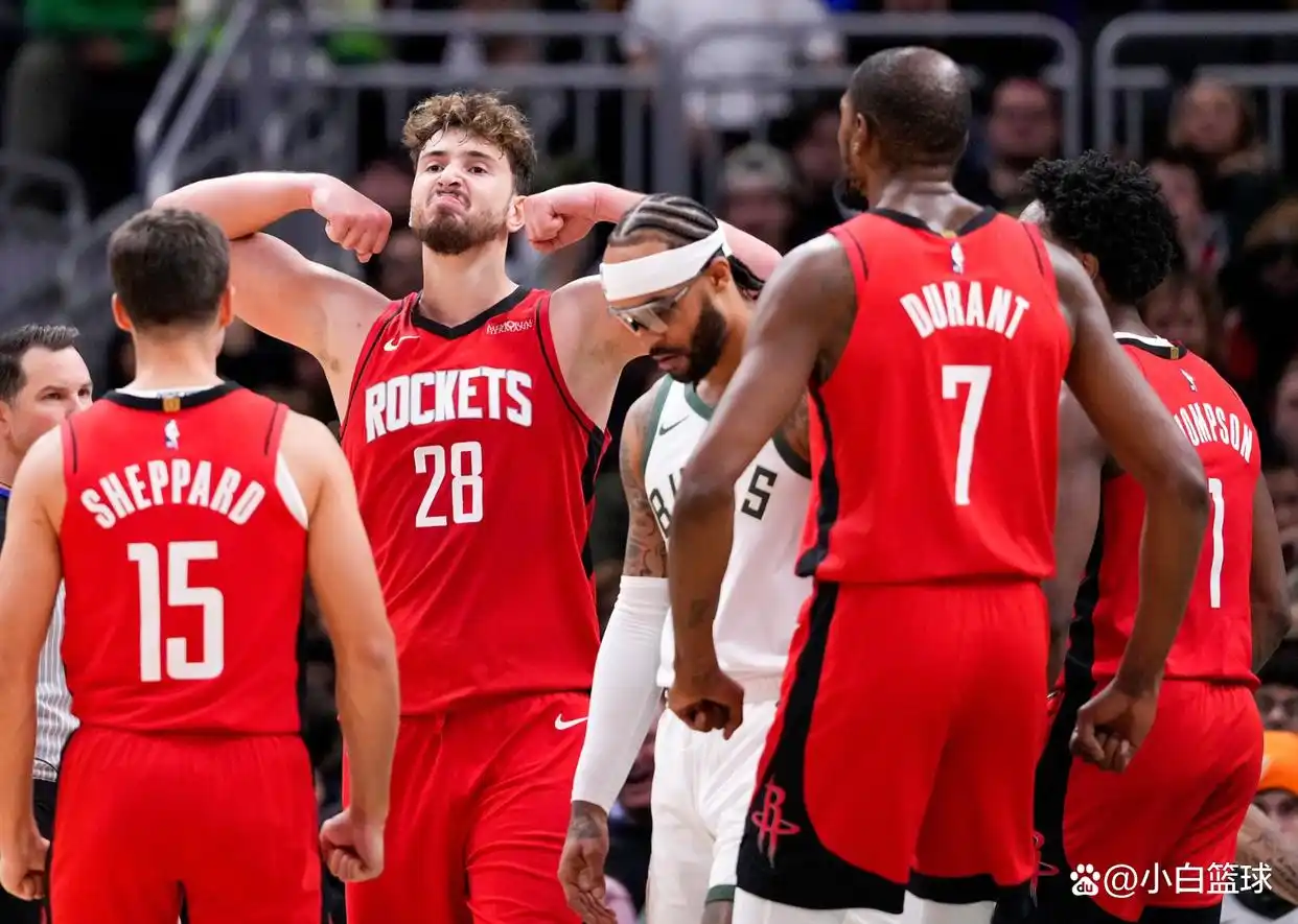 火箭队逆转密尔沃基雄鹿队 申京决胜球 23岁中锋MVP讨论_关键2+1锁胜局！申京15中10高效得23分11板7助