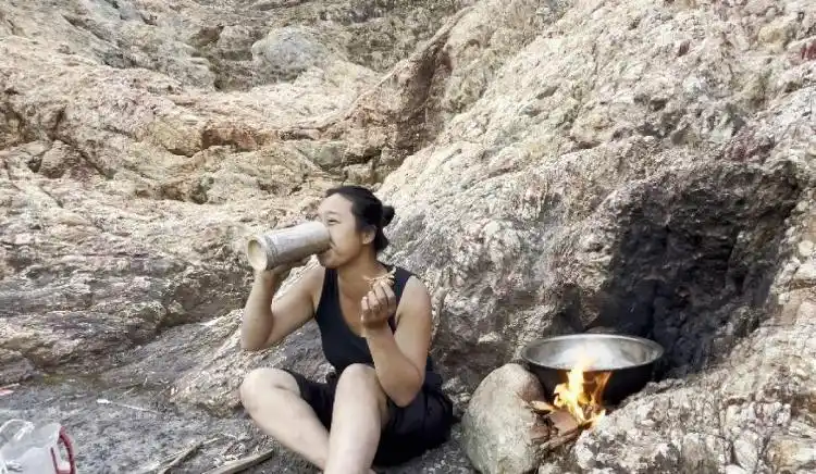 女子为减肥参加海岛求生35天减28斤_海岛求生比赛规则和体验_减肥博主参加荒岛求生比赛