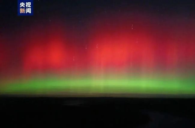 今明两天 中国北方地区可能出现极光 太阳耀斑引发地磁暴