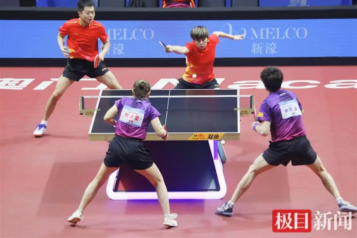 全运会乒乓球混合双打半决赛 刘诗雯林高远 绝境翻盘_大逆转!刘诗雯林高远晋级混双决赛