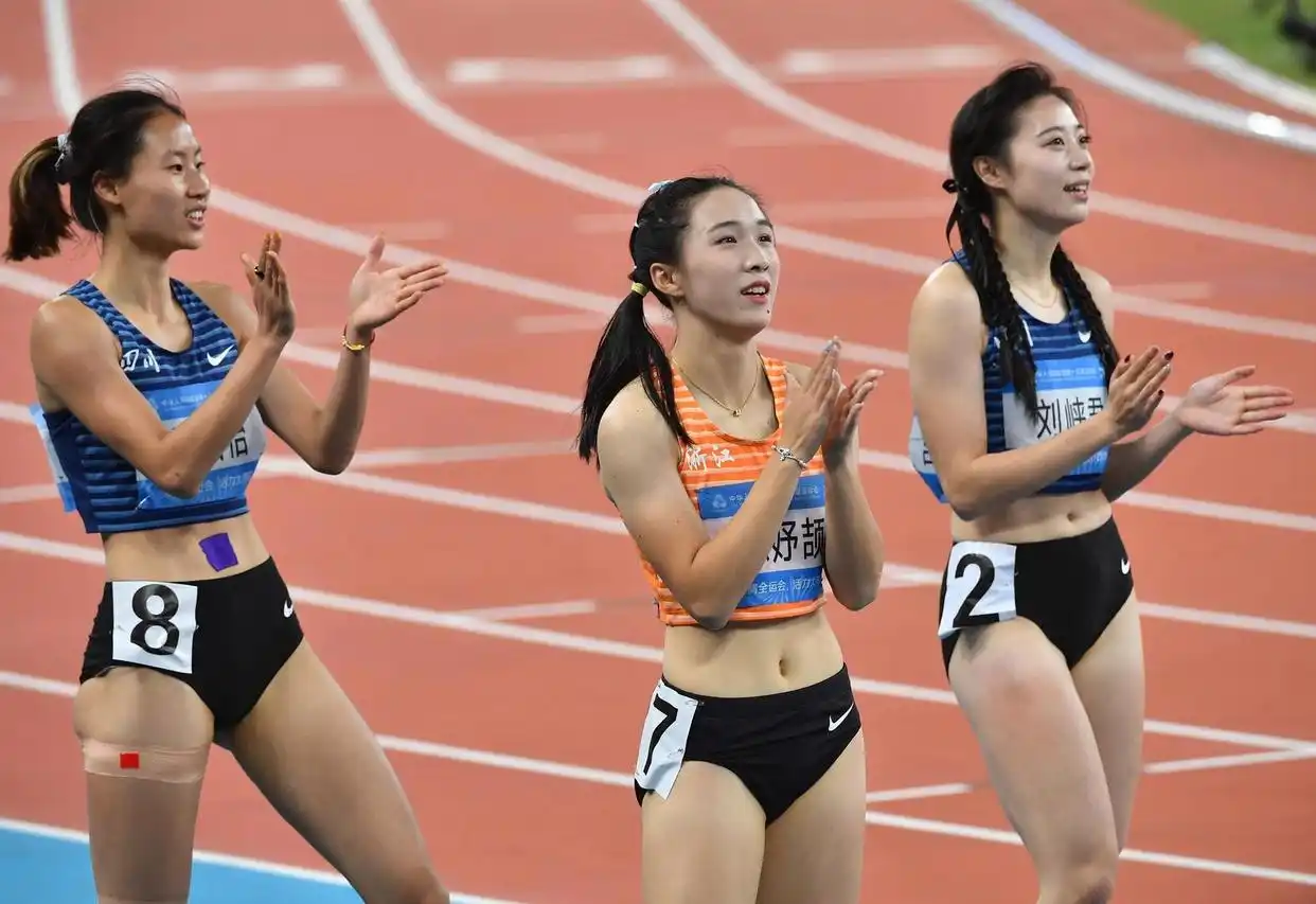 全运男女100米冠军:陈妤颉破亚洲青年纪录_全运会女子百米冠军陈妤颉_打破亚洲U20青年纪录全运会