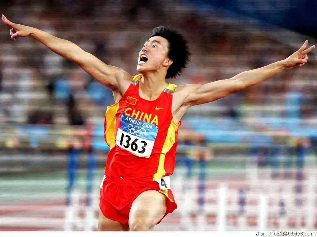 刘翔图片 高清_刘翔伤病退役_刘翔雅典奥运会