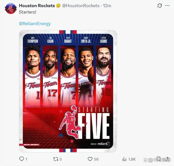 杜兰特30分表现分析_杜兰特30+6+5西亚卡姆23分 火箭送步行者9连败_NBA火箭vs步行者比赛回顾