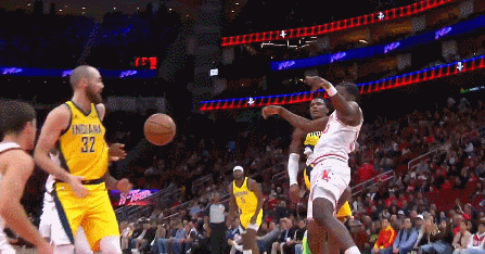 NBA火箭vs步行者比赛回顾_杜兰特30+6+5西亚卡姆23分 火箭送步行者9连败_杜兰特30分表现分析