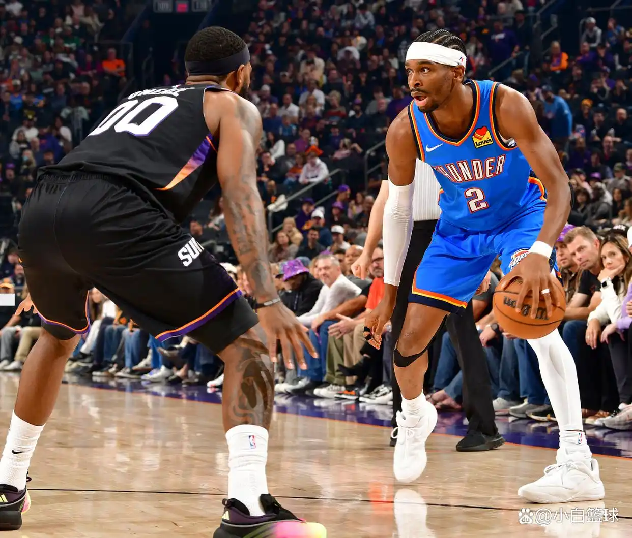 布克24+9献0.7秒三分准绝杀!太阳逆转雷霆18分 西部最大黑马?