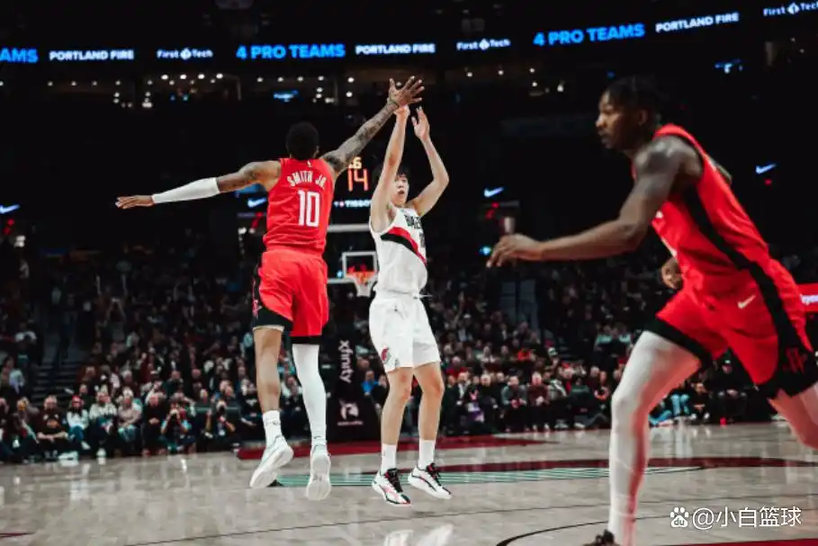 伊森补篮绝杀超时！开拓者复仇火箭 阿夫迪亚41+6杨瀚森3+3+2
