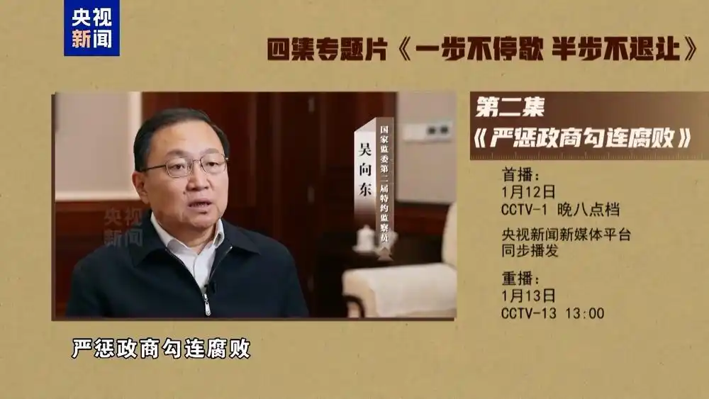 严惩政商勾连腐败_建设廉洁政治_年度反腐大片第三集今晚播出