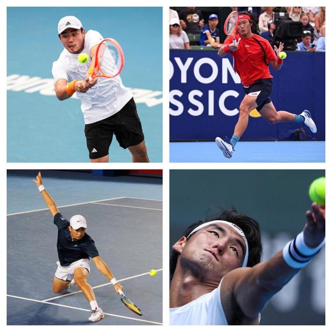 中国网球澳网再创历史 四男将齐进正赛