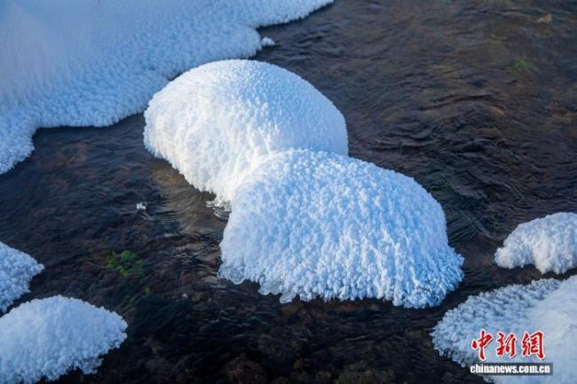 中国最冷小镇最低温-36℃ 不冻河成网红打卡地